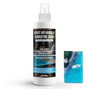 Spray Correcteur Anti-Bulles en Résine Époxy, Spray Anti-Bulles Resine Epoxy, Accessoires pour Résine et Tables Rivières - Élimine Facilement et Efficacement Bulles D'air des Surfaces, 200ml