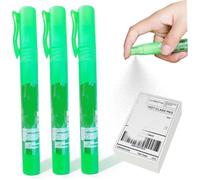 Spray correcteur de papier thermique, 3 paquets, liquide de voile blanc 10 ml avec couvercle pour étiquettes et emballages