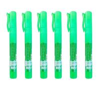 Spray correcteur pour papier thermique, spray anti-usurpation d'identité, dissolvant d'étiquettes d'adresse, liquide de masquage 10 ml Protection de la vie privée (6pcs)