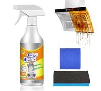 Spray Cuisine Dégraissant, Détartrant Dégraissant Cuisine, Multi-Usages Nettoyant Plaque Induction Pour Nettoyage Cuisinières à Gaz, Plans de Travail de Cuisine, Hottes Aspirantes (1)