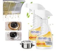 Spray Cuisine Dégraissant, Détartrant Dégraissant Cuisine, Multi-Usages Nettoyant Plaque Induction Pour Nettoyage Cuisinières à Gaz, Hottes Aspirantes, Plans de Travail de Cuisine (2)