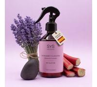 Spray d’ambiance rhubarbe et lavande 1991-300 ml - SYS Aromas | Spray concentré - Parfum floral et citronné durable, aide à neutraliser les odeurs - Maison, bureau, salle de bain - 300 ml