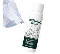 Spray d'Amidon pour le Repassage des Vêtements - Flacon Voyage 100ml Doux - Vaporisateur Amidon Taille Voyage | pour Vêtements en Lin, Polyester, Soie - Pour, Quotidien, Croisière, Vacances