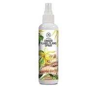 Spray d'Aromathérapie Gingembre et Ylang-Ylang 250ml - Brume d'Ambiance Parfumée - Désodorisant d'Intérieur et Parfum de Linge