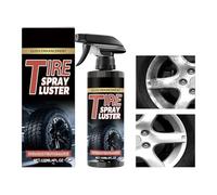 Spray De Brillant Pour Pneus,120 ml Nettoyant et Brillant Pour Jantes - Spray Restaurateur de Jantes,Pour Tout-Terrain Maison Extérieur Voiture Véhicule Automobile Camping-Car Urbain Garage