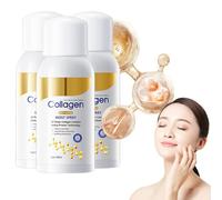 Spray de collagène raffermissant, spray de collagène repulpant et raffermissant for le corps et le visage, absorbant instantanément, hydrate et adoucit la peau for tous les types de peau(3pcs)