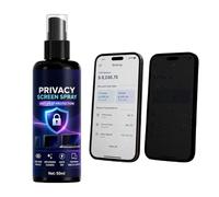 Spray De Confidentialité D'Écran Liquide Nettoyant Transparent Antireflet À | Spray de confidentialité anti-espion pour écran Pour intérieur extérieur maison bureau réunion hommes