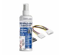Spray de contact, 100 ml, nettoyant électrique, puissant liquide de nettoyage à séchage rapide, pour le nettoyage des contacts électriques, pour le nettoyage des prises de voiture, contacts