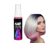 Spray de couleur rose pour cheveux - Spray de couleur temporaire - Coloration temporaire pour cheveux - Coloration instantanée pour Halloween, cosplay