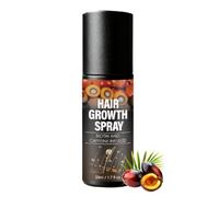 Spray de croissance des cheveux, 50 ml, spray d'huile pour la croissance des cheveux, lutte contre les cheveux clairsemés et la chute des cheveux, spray de croissance extra puissant pour tous les