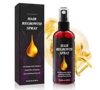 Spray de croissance des cheveux 60 ml avec gingembre et romarin, sérum de croissance des cheveux, soin anti-chute pour cheveux et barbe