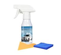 Spray de dégivrage automatique pour pare-brise - Protection hivernale à action rapide de 120 ml, solution durable pour enlever la neige et la glace, design portable et pratique, accessoire auto sûr |