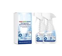 Spray de Dégivrage pour Réfrigérateur,Élimine Efficacement，l'Accumulation de Glace,Nettoyant pour Réfrigérateurs,120ml*2pc