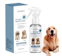 Spray de démêlage pour animaux de compagnie | 100 ml de poils pour animaux de compagnie Deshedding Conditionneur en feuille de vaporisation antistatique - Accessoires de toilettage pour animaux de com