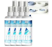 Spray de démoulage époxy avec brosse, agent de démoulage en silicone à séchage rapide pour moulage de résine, bougie, savon, béton et plâtre, lubrifiant de démoulage professionnel antiadhésif (7PCS)