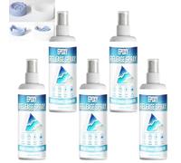 Spray de démoulage pour résine époxy - agent de démoulage en silicone lubrifiant de antiadhésif à séchage rapide pour la fabrication de bougies, savon, plâtre, béton, prolonger (5pcs)