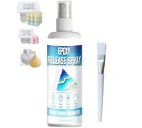 Spray de démoulage pour résine époxy, spray séparateur de moules en silicone, agent de démoulage professionnel antiadhésif, à base d'eau à séchage rapide, facile à utiliser, favorise la (1pcs)