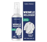 Spray de fer pour vêtements | 100 ml de dissolvant statique | Aide au repassage légèrement parfumée pour voyage, vacances, dortoir, maison, été, automne, journée, plage, femme et homme
