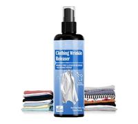 Spray de fer statique pour textile de 100 ml - Formule rafraîchissante pour vêtements réduisant les plis | Brume adoucissante pour vêtements, défroisseur vapeur alternatif, brume de soins à séchage ra