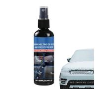 Spray De Fonte De Glace Pour Pare-Brise | 100 ml Liquide Enlève-Neige à Longue Durée | Agent de Fonte de Glace pour Pare-brise Auto - pour Camion SUV Camping-car Vitre Rétroviseur Conduite Sûre