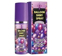 Spray de lance ballon 30 ml - Imperméable décoratif brillant intense - Effet de lumière à séchage rapide pour latex, film, ballons transparents, fêtes et événements
