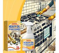 Spray de nettoyage de graisse de cuisine robuste - Dégraissant puissant pour cuisinière, four et ustensiles de cuisine - Nettoyant de cuisine, efficace sur la graisse, la cuisinière et le four - Rapid