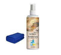 Spray de nettoyage intérieur de voiture | 100 ml Après-shampoing pour cuir et tableau de bord | Restaurateur d'ameublement automobile pour tapis, tissu, tableau de bord, panneaux de porte, camion