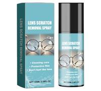 Spray de nettoyage pour lunettes de vue 100 ml | Éliminateur de rayures professionnel avec fonctions anti-buée et nettoyant d'écran | Solution efficace d'entretien des verres