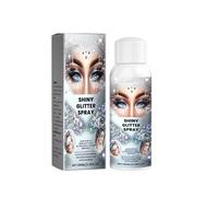 Spray de paillettes pour cheveux et corps - Paillettes pour le corps - Spray pour cheveux - Paillettes pour vêtements - Festival de musique - Paillettes pour le visage - Pour femmes - Spray corporel à