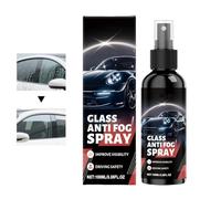 Spray de pare-brise anti-buée 100 ml, imperméable à long terme, spray anti-buée pour fenêtre de voiture pour l'intérieur, pour lunettes, miroir, objectif d'appareil photo, caravane, camping-car