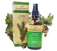 Spray de pin bio 100 ml Fraîcheur alpine avec véritable huile de pin bio naturelle, idéal comme sprays d'ambiance ou spray pour coussin, parfum frais et naturel