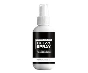 Spray de plaisir prolongé, solution de contrôle des sensations, brume légère avec absorption rapide, rafraîchisseur intime non collant, soin des hommes avec style discret, booster de confiance pour