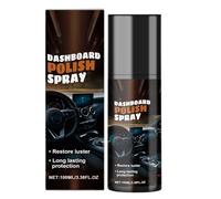 Spray de polissage - 100 ml haute brillance, nettoyant intérieur de voiture, spray de rénovation de garniture de voiture, restauration et protection à long terme | Pour berline camion taxi mini