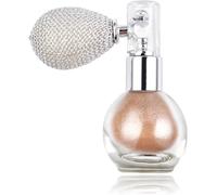 Spray De Poudre Paillette,surligneur brillant pour le corps et le visage,Spray pailleté,Poudre Paillette Corps,Accessoire indispensable pour soirées,scènes(Or champagne)
