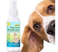 Spray De Protection Solaire Pour Animaux De Compagnie - SPF Vingt-cinq, Formule De Prection UV, Brume De Protection De La Peau, Spray De Soin En Plein Air, Utilisation En Voyage, Randonnée, Activité
