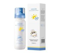 Spray De Protection Solaire Spf 50, Avec Refroidissement Instantané Et Contrôle De L'huile, 90 Ml, Spray De Protection Solaire Pour Le Visage Et Le Corps, Brume De Légère, Bouclier
