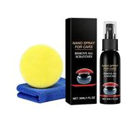Spray de protection universel pour peinture de voiture, anti-rayures, avec nano-formule, kit complet de 30 ml, combine réparation, protection, éclaircissement, facile à appliquer pour voiture et moto