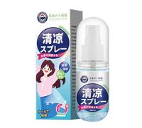 Spray de refroidissement, brume naturelle de prévention des coups de chaleur de 60 ml, refroidissement par temps chaud pour l'entraînement, le camping, les vacances, les fournitures de soulagement de