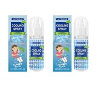 Spray de refroidissement instantané longue durée pour le visage et le corps, brume portable, sensation rafraîchissante instantanée de 50 ml