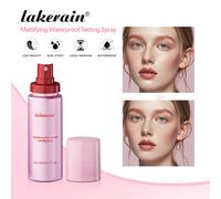 Spray de réglage imperméable et mat, Base mate brillante, huile de contrôle du maquillage, Non collant, fixateur de maquillage imperméable pour toutes les peaux