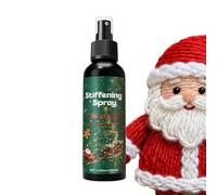 Spray de renforcement du tissu - 120 ml/50 ml - Séchage rapide - Accessoire de fête de Noël - Pour travaux manuels, vacances, anniversaire, drapage, vêtements, feutre, crochet, teinture du cuir