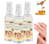 Spray de réparation des ongles avancé, spray de soin des ongles, réparation des ongles pour les ongles faibles et endommagés, garde les pieds frais et secs toute la journée (3 Pcs)