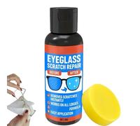Spray De Réparation Des Rayures Des Lentilles,Spray Lunettes Nettoyant，1PC | Lens Scratch Removal Spray, Liquide De Réparation De Verres Lunettes, Spray D'elimination Des Rayures De Lunettes, 30 g