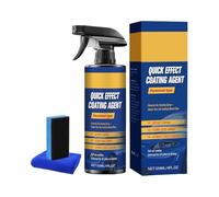 Spray de revêtement anti-rayures - Agent de protection à effet rapide, brume de réparation durable, bouclier brillant élevé | Carain de voiture pour la fenêtre moto de moto de la voiture en verre de p