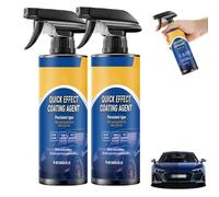 Spray de revêtement automobile à action rapide haut de gamme, revêtement protecteur haute performance 3 en 1, restauration de la brillance et protection longue durée, lavage sans eau