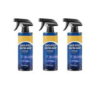 Spray de revêtement automobile avancé à action rapide,revêtement céramique pour voiture,protection haute performance,lavage sans eau,restauration de la brillance et protection longue durée (3Pièce)