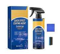 Spray de revêtement céramique 3 en 1 pour voiture - Agent de revêtement rapide haute protection pour voiture - Spray de polissage et de lavage sans eau multifonctionnel pour voiture (1)