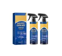 Spray De Revêtement Céramique 3 En 1 Pour Voiture, Émulsion Sans Eau À Revêtement Rapide, Régénérant, Spray De Cire Pour Rayures De Voiture, Lavage Sans Eau (2pcs)