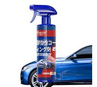 Spray De Revêtement Céramique - 500 Ml De Mastic Céramique | Mastic Céramiqu À Pulvérisation Rapide, Peinture Transparente, Pièces De Voiture Et Finition De Réparation Pour Voitures, Motos, Vernis De