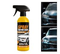 Spray De Revêtement Céramique - Nettoyant Et Sans Eau Avancé 120 Ml, Scellant De Peinture À Long Terme, Brillance Haute Brillance | Nettoyant Polyvalent Pour Les Détails De Voiture Pour L'entreti